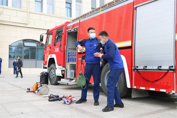 盱眙县第二中学上好开学第一课,筑牢消防安全线