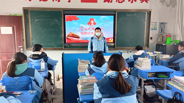 盱眙县维桥初级中学开展“四仪”教育活动