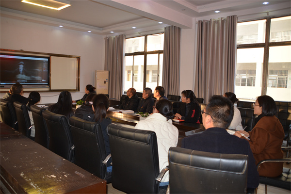 盱眙县维桥小学党支部开展12月份主题党日活动