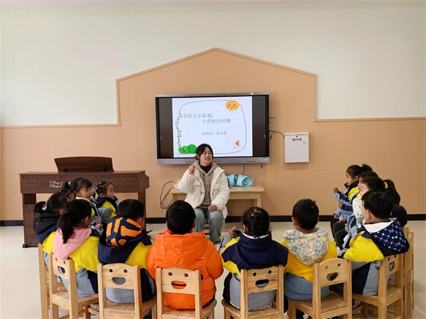 盱眙县旧铺镇中心幼儿园举行盱眙县东片区幼儿园交流活动