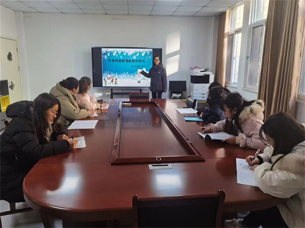 健康入冬 预防先行——盱眙县临淮新寓幼儿园开展冬季传染病预防知识宣传活动