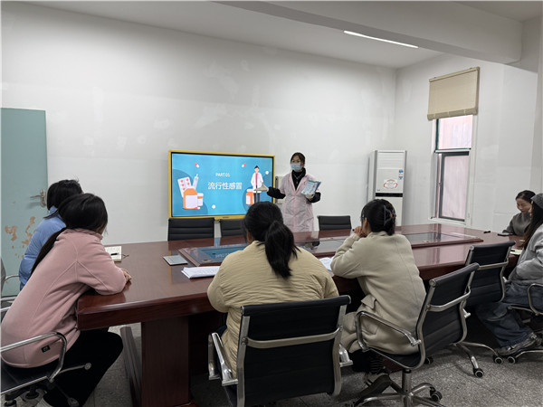 健康过秋冬，防护我先行——盱眙县城南中心幼儿园开展秋冬季常见传染病防控