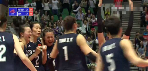 中国女排力克意大利夺香港站冠军