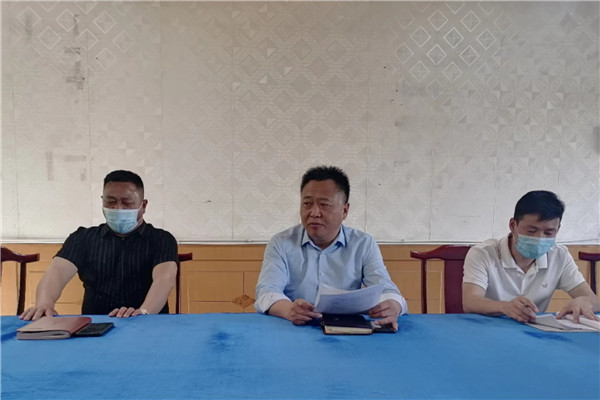 盱眙县马坝初级中学召开职称评审小组专题会议