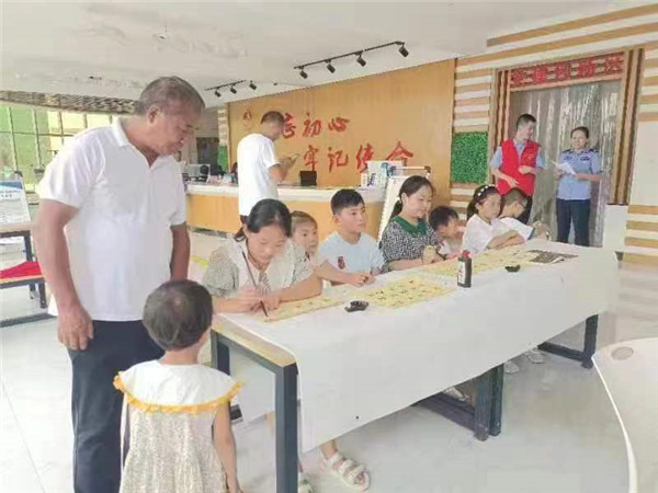 盱眙县古桑街道磨涧村校外教育辅导站活动掠影