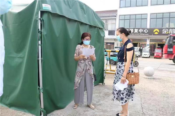 盱眙县桂五中学积极做好开学疫情防控工作