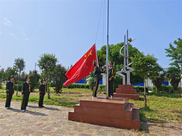 梦想启航，共向未来——盱眙县管镇中学进行开学典礼
