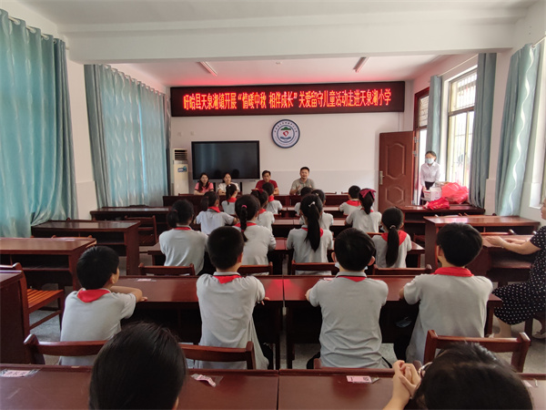 情暖中秋·相伴成长——盱眙县天泉湖镇中心小学开展中秋节文明实践活动
