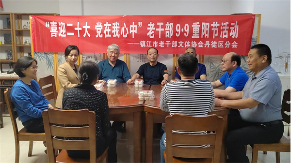  镇江丁卯街道马家山社区党员参加“喜迎二十大参观新区”活动