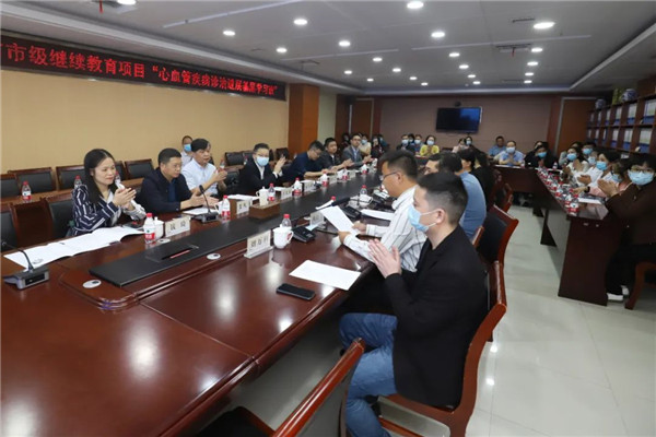 市级心血管疾病诊治进展基层学习班在盱眙县中医院举办