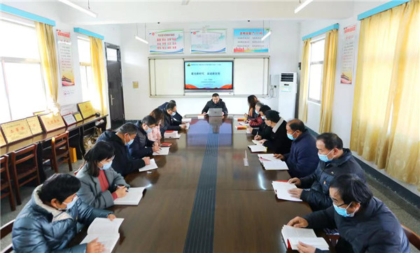 争做四有好老师——盱眙县桂五中学党支部精心组织12月份主题党日活动