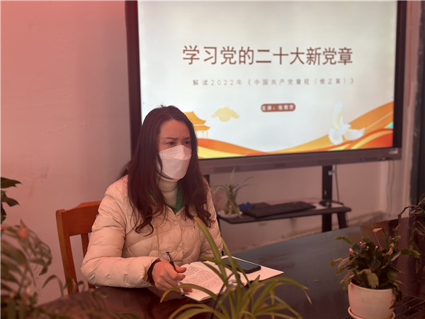 盱眙县旧铺镇中心幼儿园开展主题党日学习活动