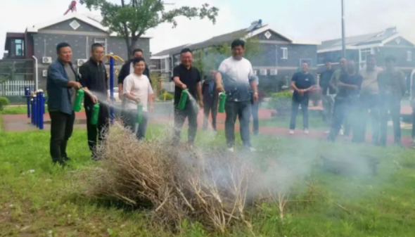 仪征市刘集镇：组织夏季禁烧应急处置消防演练