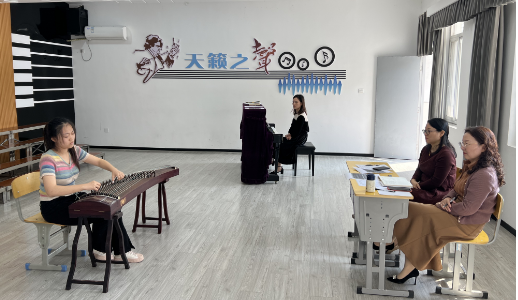 市、区音乐名师工作室高考专题研讨活动在邗江公道中学举行