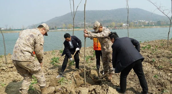仪征市枣林湾旅游度假区：“植”此青绿，拥抱春天