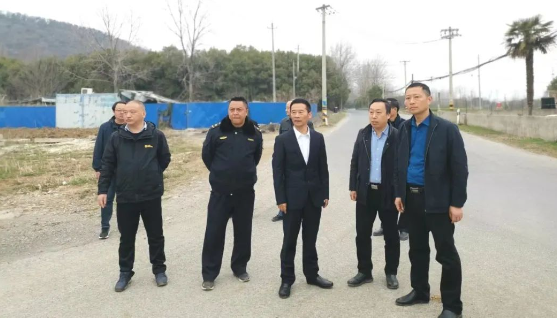 仪征枣林湾旅游度假区：刘昌金带队考察项目地块等工作