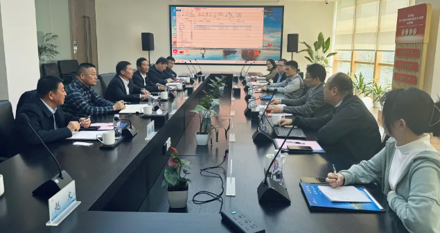 仪征市领导带队赴省文投集团就项目招引等进行对接洽谈
