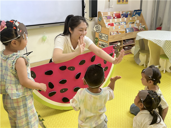 盱眙县城南中心幼儿园开展新生入园体验活动