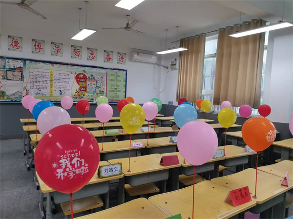 满“新”欢喜，相伴“童”行——盱眙县五墩实验小学一年级新生入学纪实