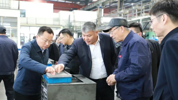 江苏仪征：孟德和带队来新集镇观摩重大项目建设情况