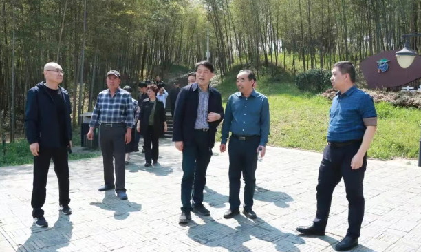 扬州市政协之友社来仪征市青山镇调研考察