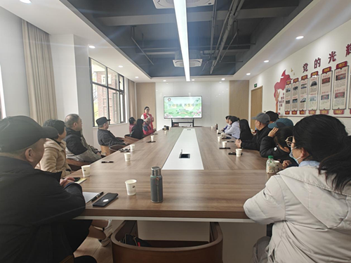 红漫东郊·悦动健康 ——晨光社区成功举办春季养生知识宣讲活动