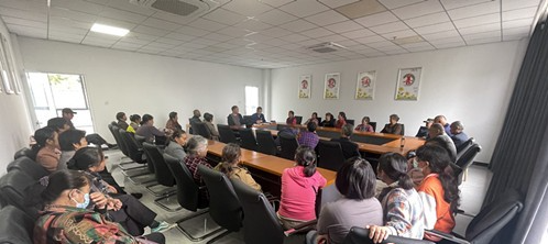 向阳社区组织开展居民用电、用气、用火安全知识讲座