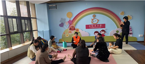 牧龙社区：幼儿亲子活动 共同爱护牙齿