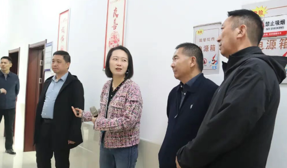 青海省共和县人大来仪征市青山镇考察调研