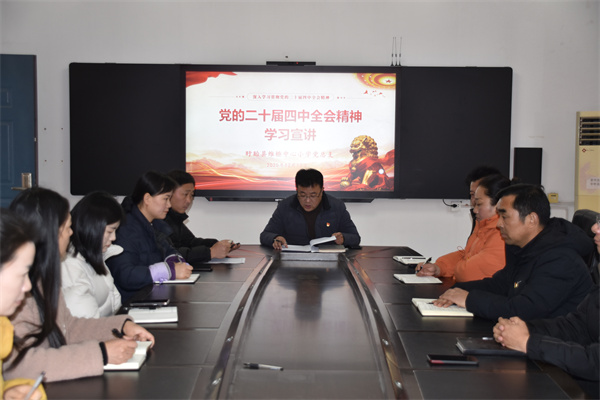 深学全会精神 践行育人使命——盱眙县维桥中心小学党总支开展12月主题党