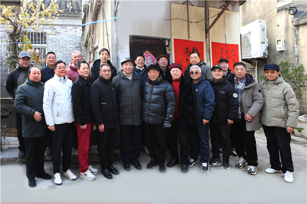   淮安知名书画家田仁贵先生书画作品展在驸马巷举行