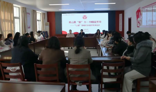 仪征市青山镇：青山聚“新”力 巾帼绽芳华