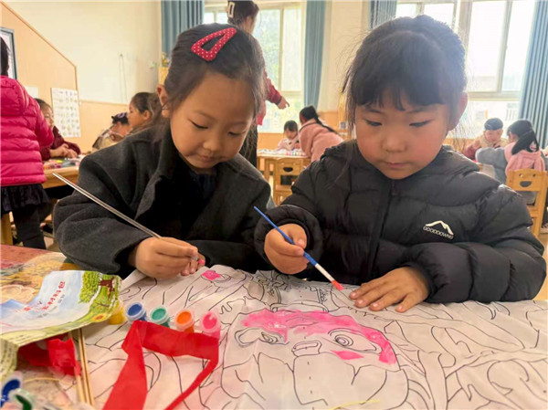 盱眙县旧铺镇中心幼儿园开展清明节主题活动