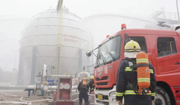 扬州化工园区开展“双盲” 实战演练