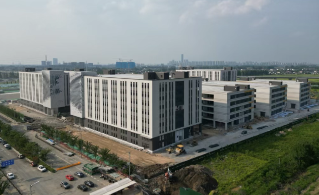 中国美业港产业园基础设施项目本月竣工