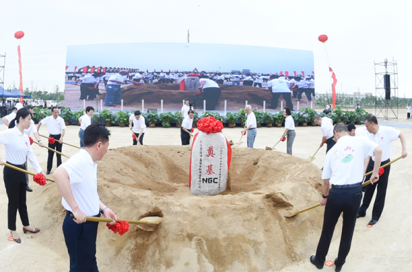 金湖荷花节第一喜：中国传动南高齿(淮安)高速齿轮制造项目开工